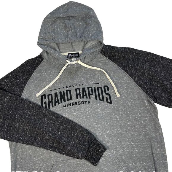 Artisans The Art of Apparel French Terry Hoodie Grand Rapids MN Charcoal Large - Picture 1 of 10